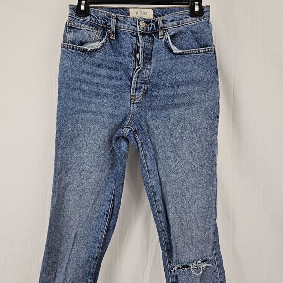 Free People We the Free Stella Skinny Jeans Size 27 Raw Hem High Rise - Picture 4 of 6